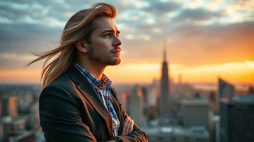 Thoughtful entrepreneur developing a mindset shift for continuous business growth tips and leadership