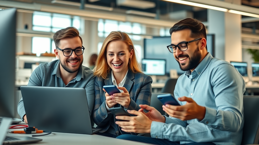 small business developing content marketing and blog posts