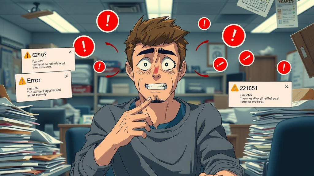 stressed business owner dealing with negative social media marketing feedback