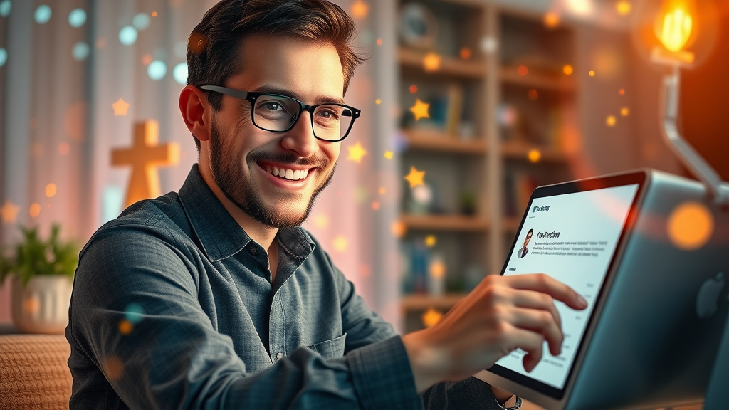 Marketer personalizing emails with dynamic content to increase open rate and CTR