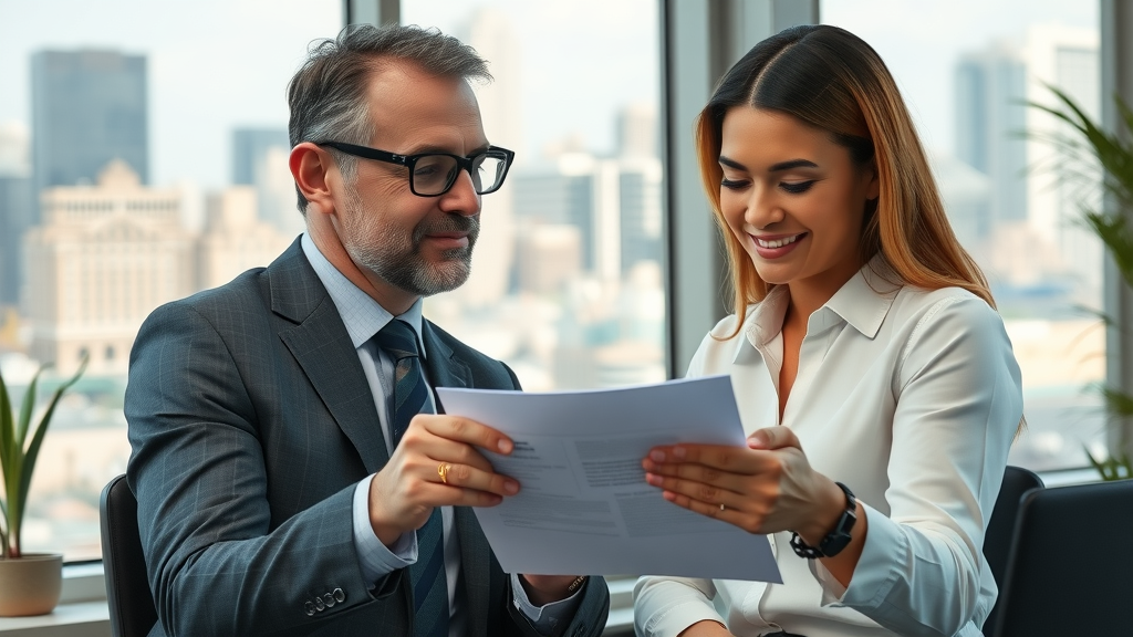 business consultant assisting small business owner Granada Hills economic development