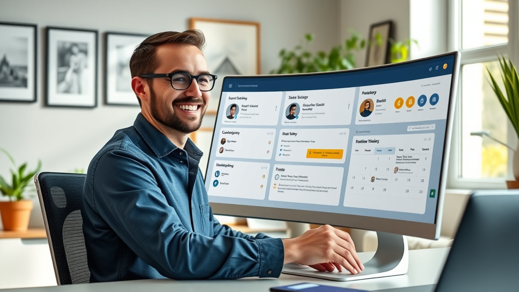 Customer relationship management dashboard for small businesses, automated follow-ups